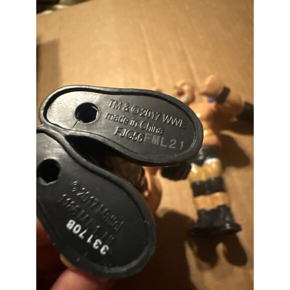 WWE 2017 Wrestling Action Figures Trio Seth Rollins Stone Cold AJ Styles 3.5" - Picture 5 of 6